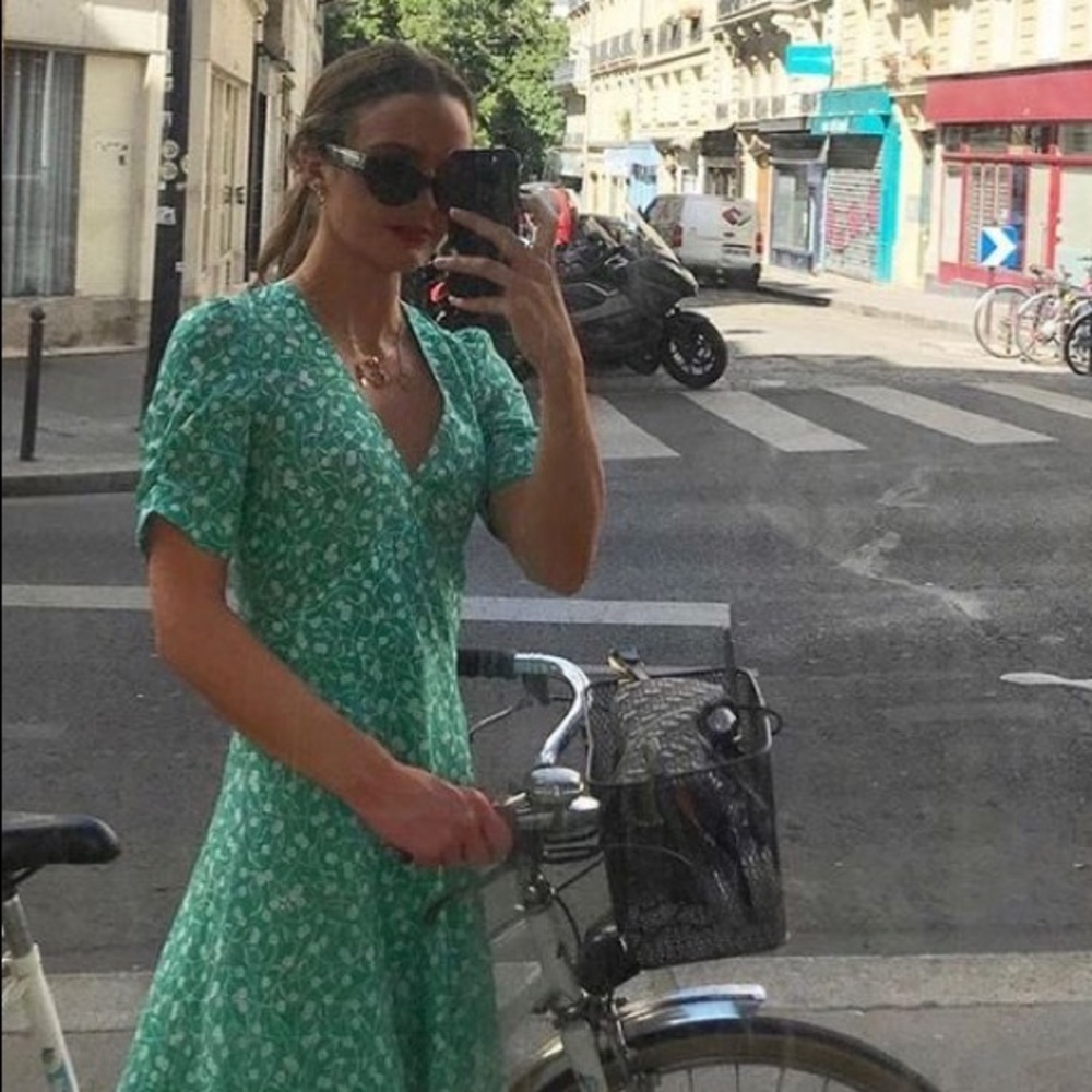 Realisation Par Green Ozzie Wrap Dress